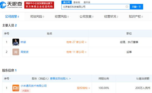 小米全資控股公司經(jīng)營范圍拓寬，基礎軟件服務或成布局醫(yī)療領域新支點